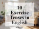 tense exercise worksheets with answers