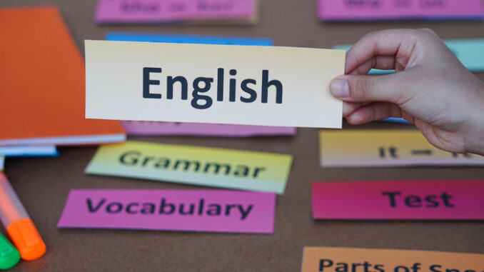 learn parts of speech in English